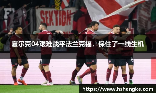 夏尔克04艰难战平法兰克福，保住了一线生机